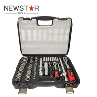 Ensemble d'outils domestiques de haute qualit&eacute;, 108 pi&egrave;ces, &eacute;tui rigide comprenant un marteau &agrave; griffes, embout en acier au carbone, 1 an, Direct usine, OEM pris en charge