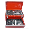 150 kpl kotitalousty&ouml;kalusarja Red Metal Box Kit