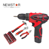 65-Pice Basic Power Tools Kit for Construction