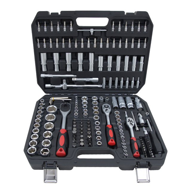 171pcs Professional DIY Socket & Chombo Kuweka kwa Ukarabati wa Auto