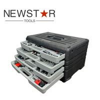 Ensemble de trousse &agrave; outils organis&eacute;e &agrave; 4 tiroirs NEWSTAR