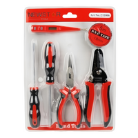 بلیسٹر سپر مارکیٹ ٹول سیٹ میں 6PCS ٹول کٹ